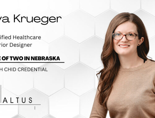 Eva Krueger Earns Healthcare Interior Design Credential